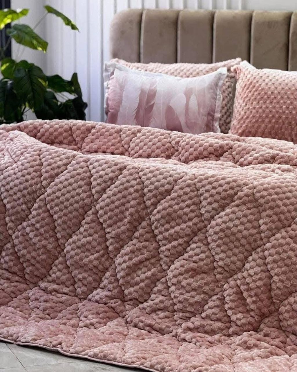 Couette Plume Double face