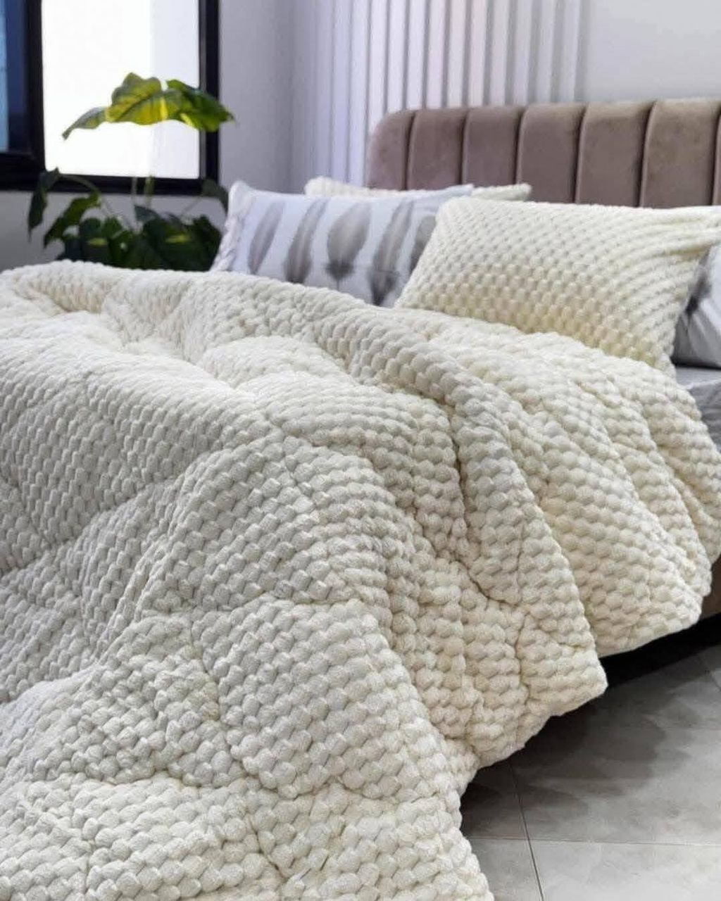 Couette Plume Double face