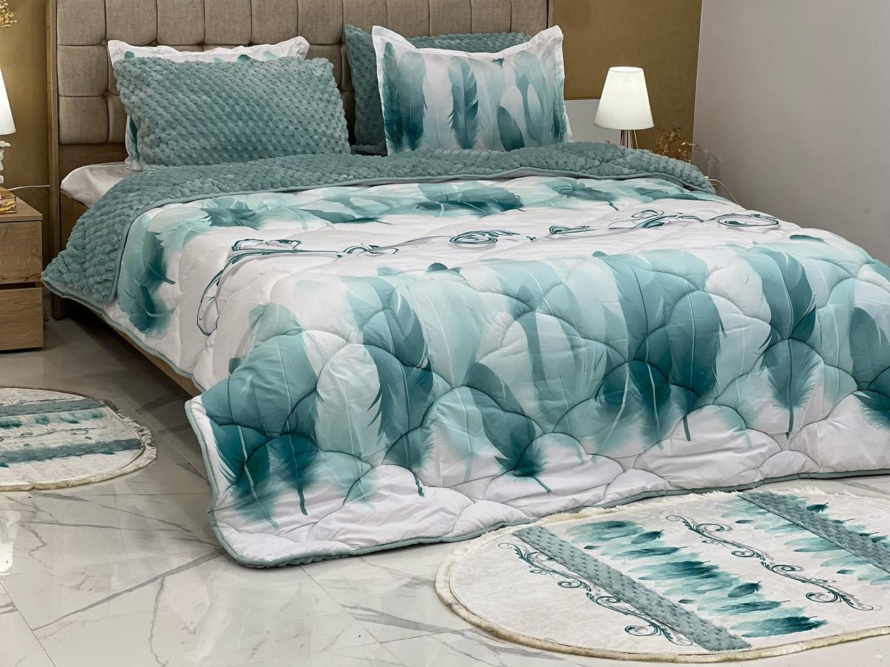 Couette Plume Double face