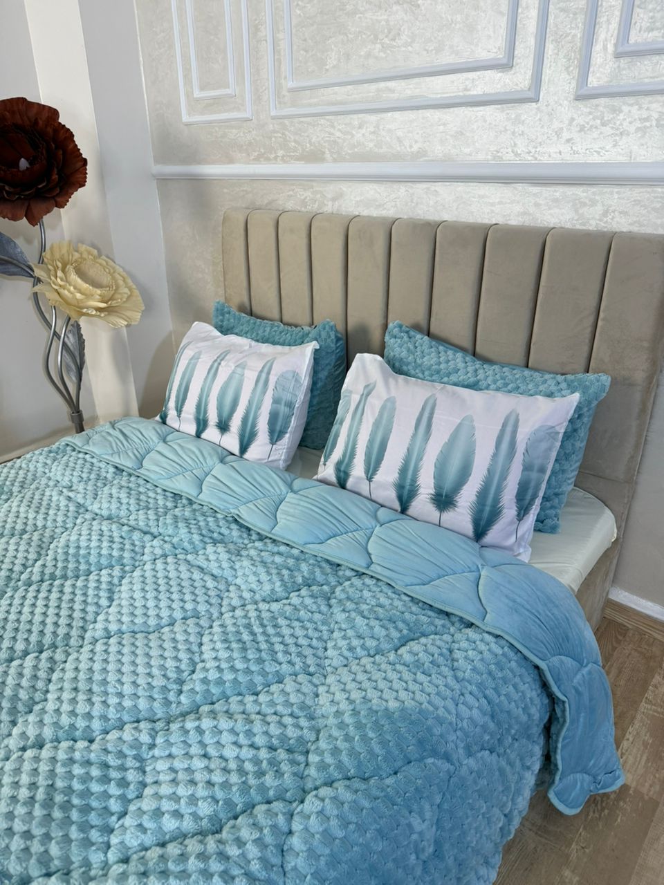 Couette plume Coton