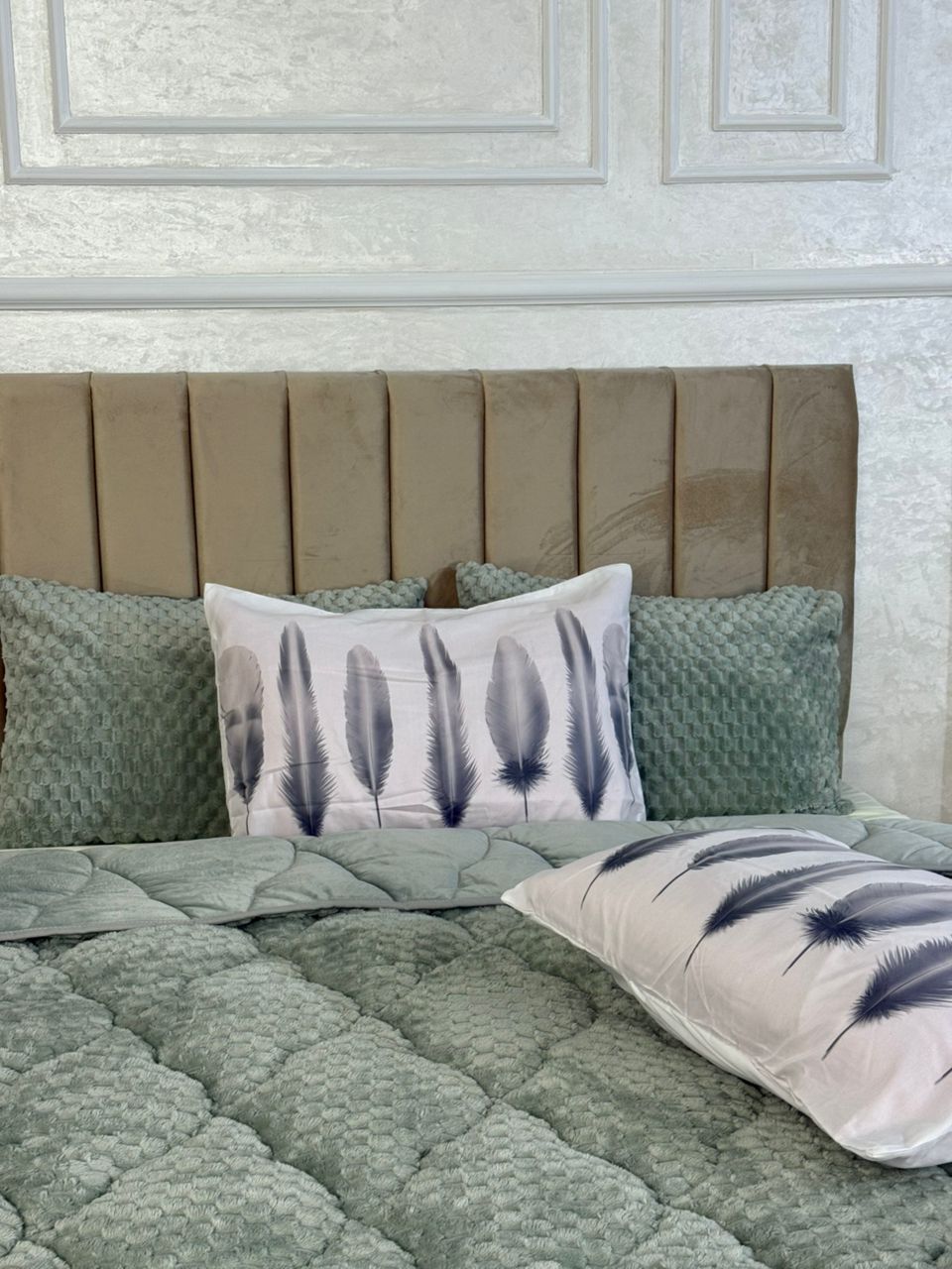 Couette plume Coton