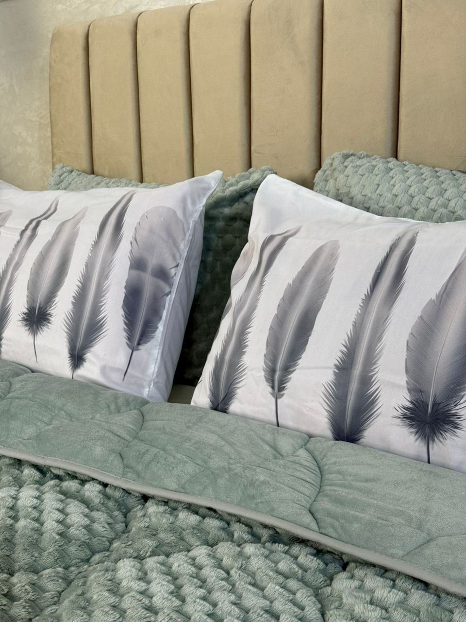 Couette plume Coton