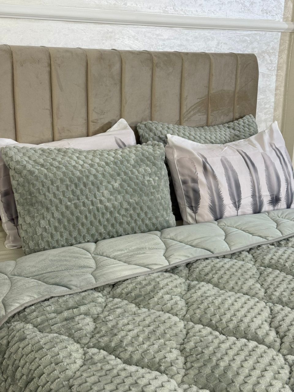 Couette plume Coton