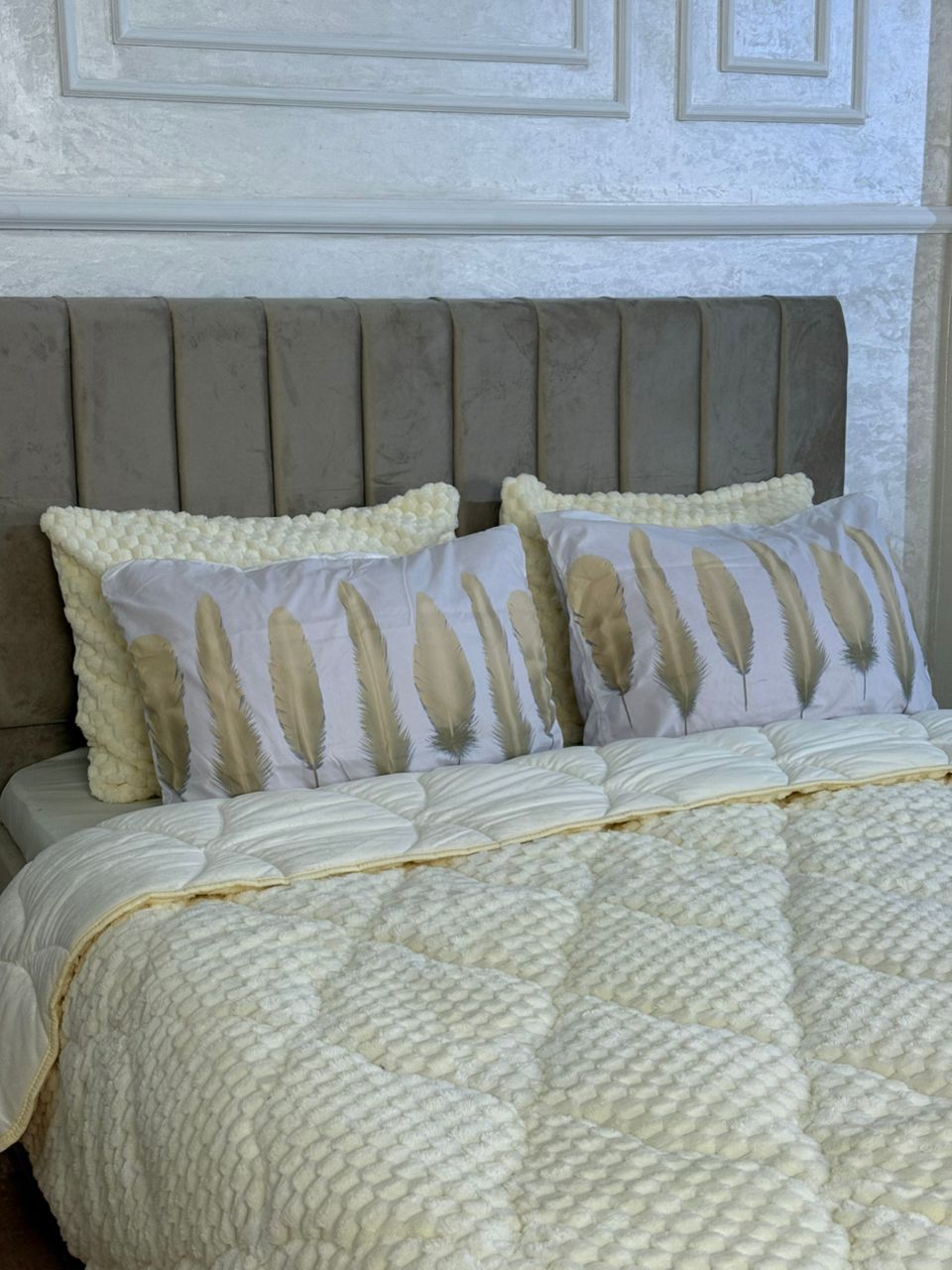 Couette plume Coton